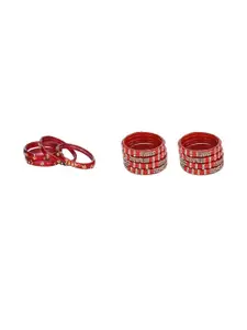 Somil Combo Of 2 Set Handmade Glass Bangles