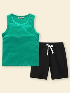 INCLUD Boys Vest T-Shirt With Shorts
