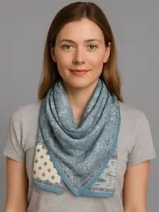 Alvaro Castagnino Women Paisley Printed Scarf