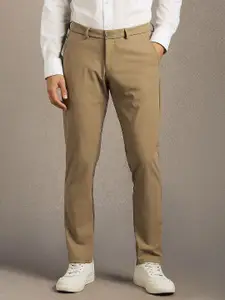 Louis Philippe Men Slim Fit Formal Trousers