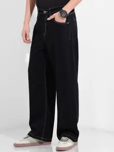 The Indian Garage Co Men Mid-Rise Baggy Jeans