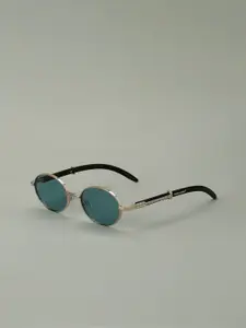 Vero Moda Women Blue Lens & Blue Oval Sunglasses 9018886001-Classic Blue