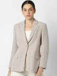 Van Heusen Woman Textured Single Breasted Formal Blazer