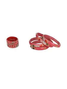 Somil Women Combo of Artificial Stones Studded Bangles Set