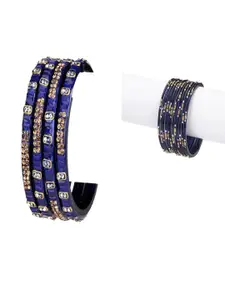 SOMIL Set Of 2 Women Alloy Bangle