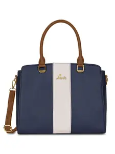 Lavie Colourblocked Structured Satchel