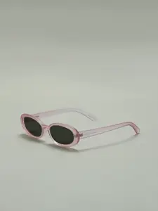 Vero Moda Women Oval Sunglasses with Polarised and UV Protected Lens 9018884001