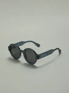 Vero Moda Women Black Lens & Black Round Sunglasses