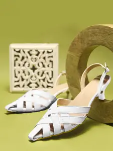 Froh Feet Kitten Heels Sandals