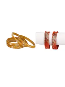 SOMIL Set Of 2 Women Alloy Bangle