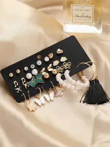 Vembley  Gold Earrings