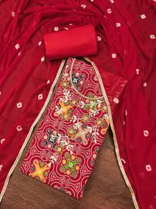 Maroosh Embellished Beads & Stones Unstitched Dress Material