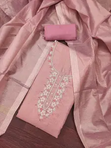 Maroosh Embellished Beads & Stones Unstitched Dress Material