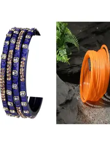 Somil Combo Of 2 Set Handmade Glass Bangles
