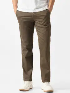 Van Heusen Sport Men Slim Fit Mid-Rise Regular Trousers