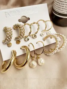 Vembley  Gold Earrings