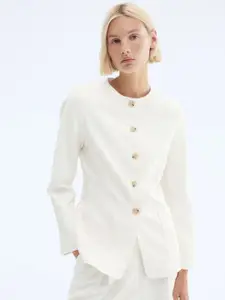 H&M Linen-Blend Blazer