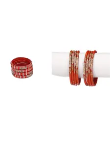 Somil Combo Of 2 Set Handmade Glass Bangles