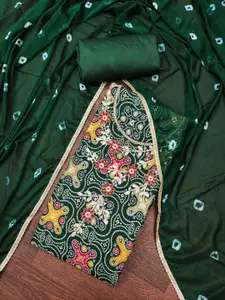 Maroosh Embellished Beads and Stones Jam Cotton Unstitched Dress Material