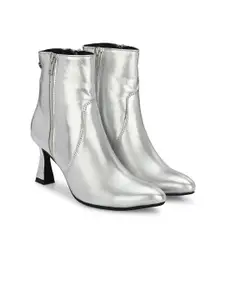 Delize Women Kitten-Heeled Chelsea Boots