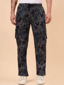 Cantabil Men Printed Cotton Track Pants