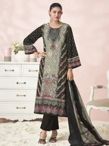 Stylee LIFESTYLE Embroidered Pure Cotton Unstitched Dress Material