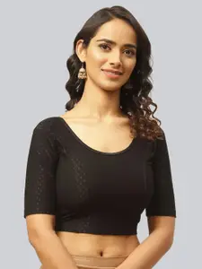 Fressia Fabrics Woven Design Saree Blouse