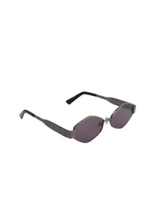 Daniel Klein Women Pink Oversized Sunglasses with UV Protected Lens DK4325-C1