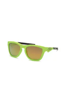 PHILIPP PLEIN Men Green Lens & Green Square Sunglasses with