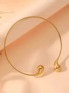 Estailo fashion Gold-Plated Choker Necklace