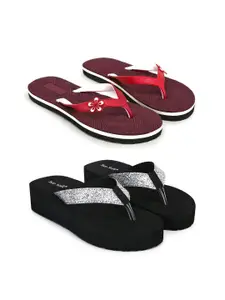 TWO SOFT Women Thong Flip-Flops