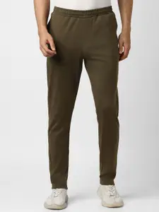 Van Heusen Flex Men Textured Slim-Fit Track Pants