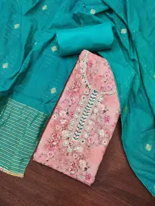 KIMISHA Women Printed Unstitched Dress Material