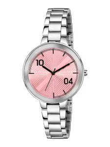 THE SHOPOHOLIC Women Patterned Dial & Bracelet Style Straps Analogue Watch 484