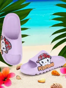 KAPYANSH Women Purple Flip Flops