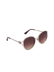 Daniel Klein Women UV Protected Lens Round Sunglasses DK4329-C3
