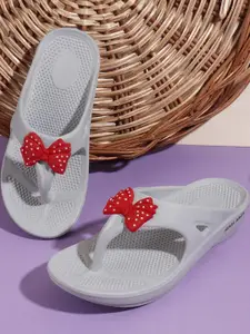 BOOTCO Women Grey EVA Room Slippers