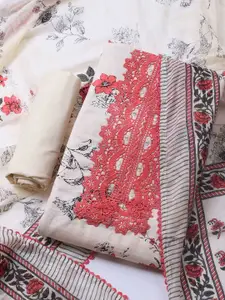 Meena Bazaar Unstitched Dress Material