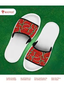 BOOTCO Women Red Rubber Room Slippers