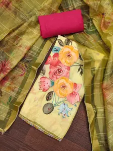 KIMISHA Women Printed Unstitched Dress Material