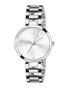 THE SHOPOHOLIC Women Dial &  Straps Analogue Watch Merable Silver