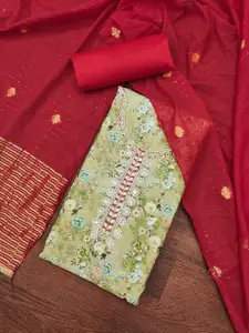 KIMISHA Printed Unstitched Dress Material