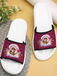 BOOTCO Women Pink Rubber Sliders