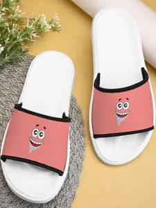 BOOTCO Women Pink Rubber Sliders