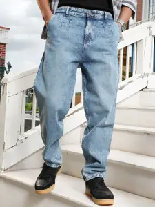 Campus Sutra Men Comfort Regular Fit Mid-Rise Light Fade Stretchable Jeans