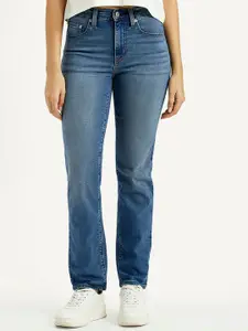 Levis Women Slim Fit High-Rise Light Fade Stretchable Jeans