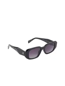 Daniel Klein Women Rectangle Sunglasses with UV Protected Lens DK4319-C1