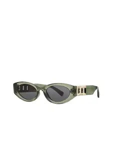 Daniel Klein Women UV Protected Oval Sunglasses with UV Protected Lens DK4344-C3