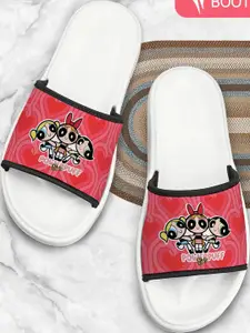 BOOTCO Women Red Rubber Sliders