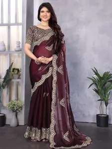elora Floral Embroidered Saree